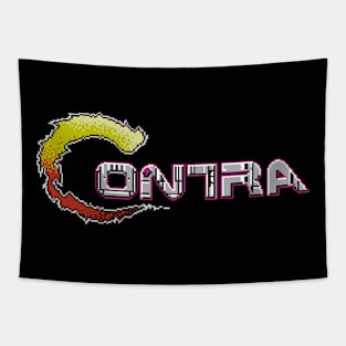 Contra Title Tapestry