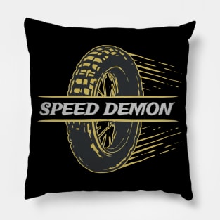 Speed Demon Pillow