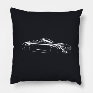 2022 SL63 AMG Roadster Silhouette Pillow