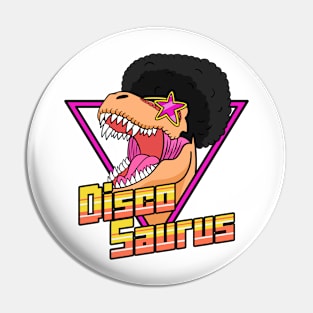 Disco Saurus Pin