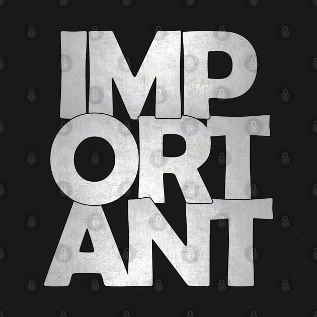 Important VIP Writing Lettering Design Statement by az_Designs