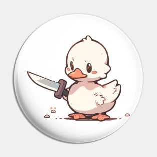 Peace was never an option Duckling Pin