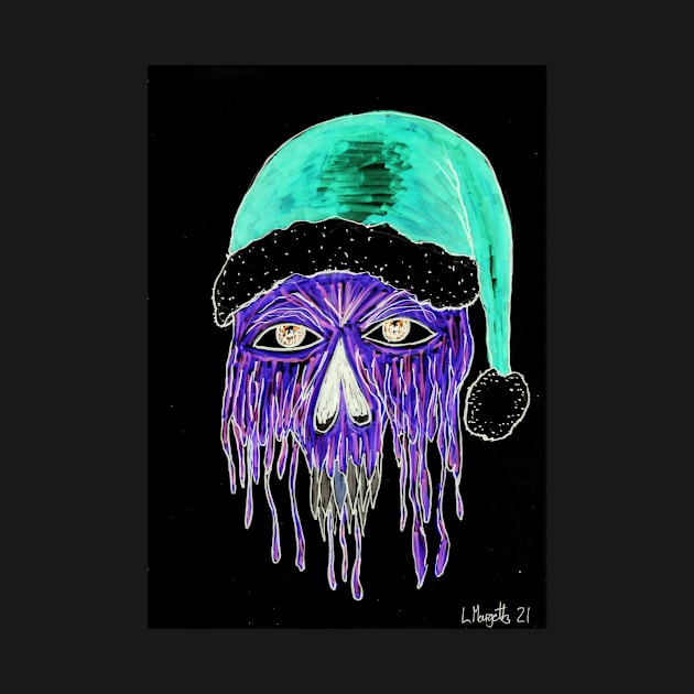 Dripping Purp Santa by LukeMargetts