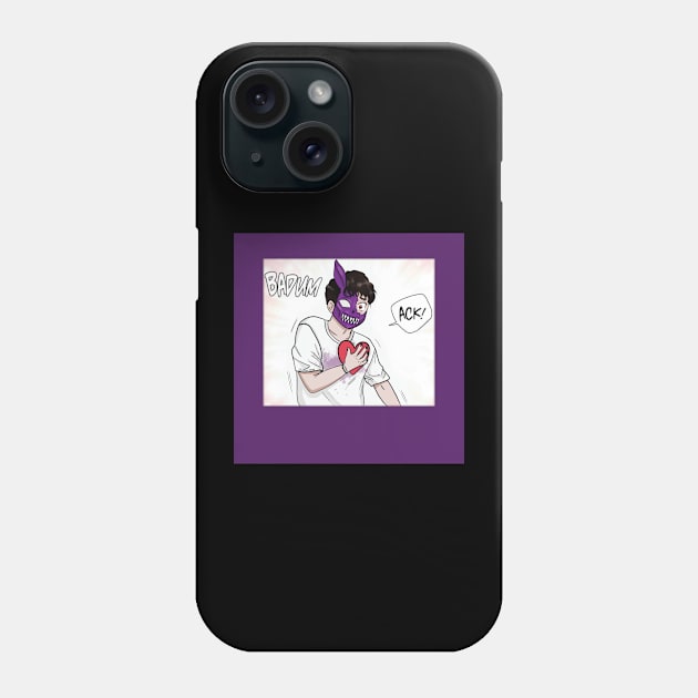 Corpse Husband Chibi Phone Case by Elinor Keat