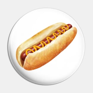 Hot Dog Pin