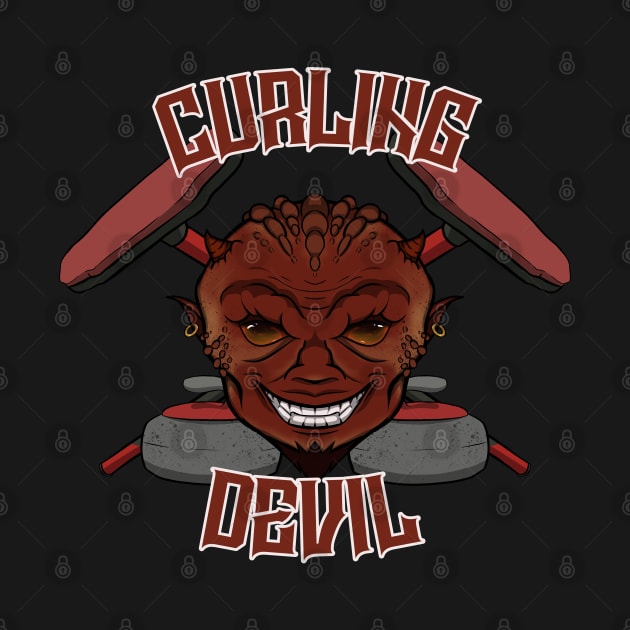 Curling Devil by RampArt