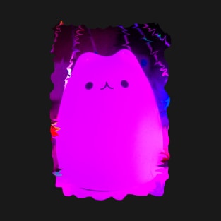 Kitty Glows Pink T-Shirt