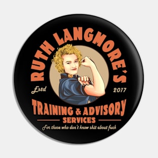 Ruth Langmore Sharp Wit Pin