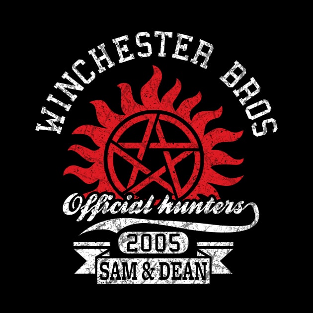 Winchester bros official hunters by Bomdesignz