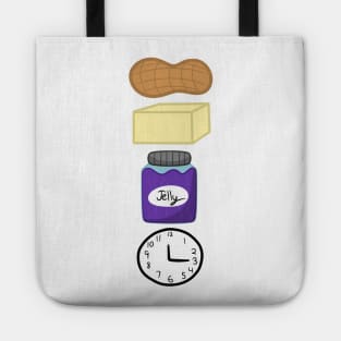 Peanut butter jelly time Tote