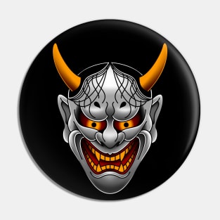 Japanese Hannya Demon Pin