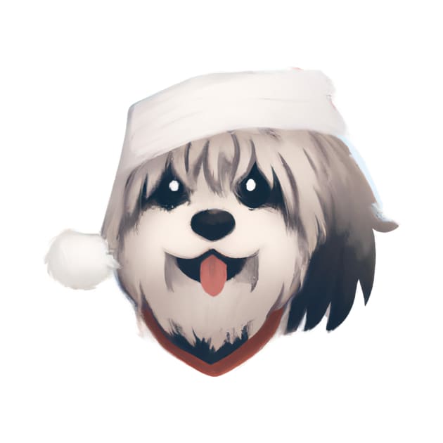 Cute Havanese Drawing by Play Zoo