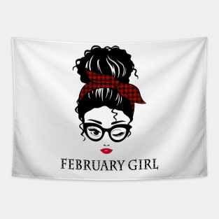 February girl Tapestry