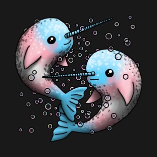 Trans Narwhals T-Shirt