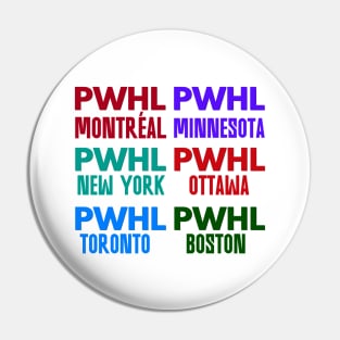 PWHL ALL MEMBERs Pin