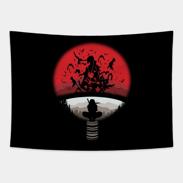 Fan Clan Symbol Tapestry by sweetsilhouette