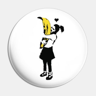 Banksy Underground Pin