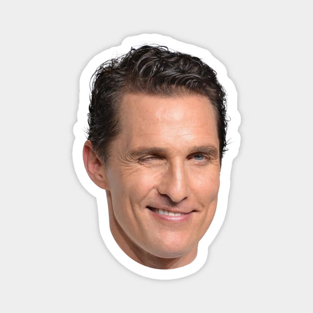 Matthew McConaughey's Head Magnet by Shappie112