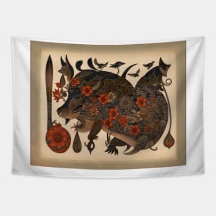 Vintage Boar Posters and Art Tapestry