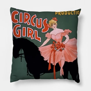 The Circus Girl Pillow