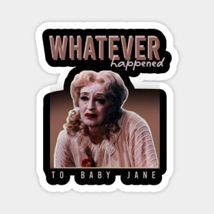 baby jane vintage Magnet