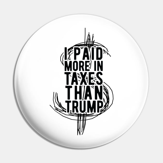 I Paid More Taxes Than Trump president 2020 Pin by Gaming champion