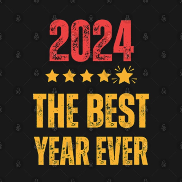 2024 5 Stars Shirt Best Year Ever T-Shirt by Adam4you