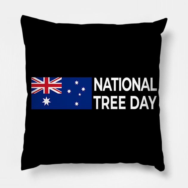 NATIONAL TREE DAY Pillow by BeDesignerWorld