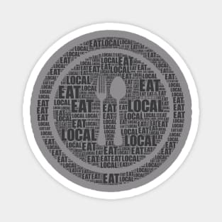 EAT LOCAL Magnet