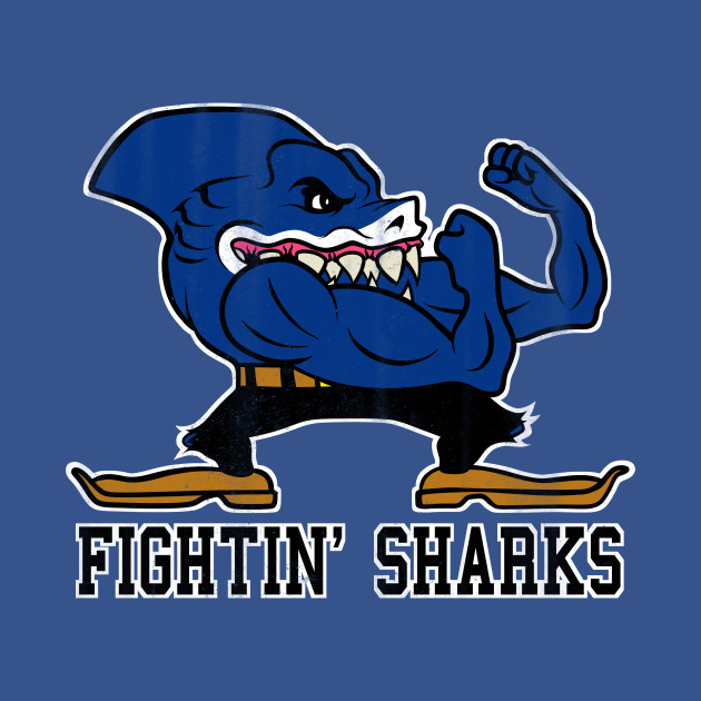 Discover Fightin' Sharks - Street Sharks - T-Shirt