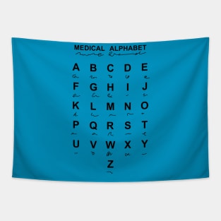 Medical Alphabet Tapestry