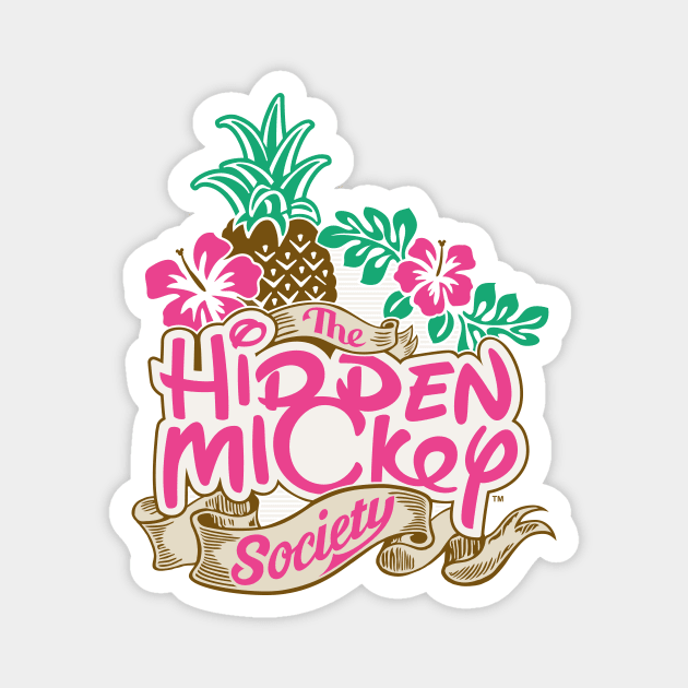 5-Color Polynesian HMS Logo Magnet by hiddenmickeysociety