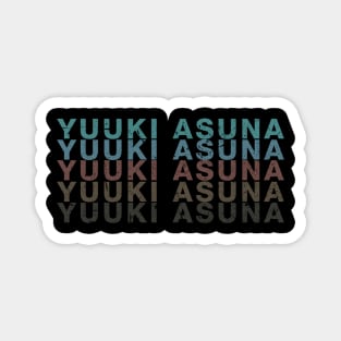 Vintage Proud Anime Name Asuna Funny Birthday Gift Magnet