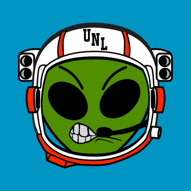 UNL Fighting Martians Logo Tee w/o Text by Sk1d_Rogu3