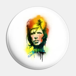 Rebel Rebel Pin