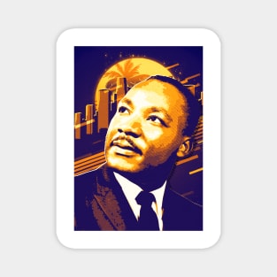 martin luther king Magnet