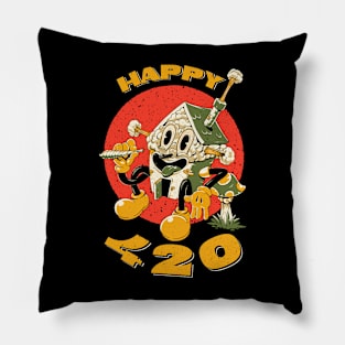 Happy 420 Pillow