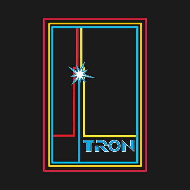 tron and three color line mark by hot_issue