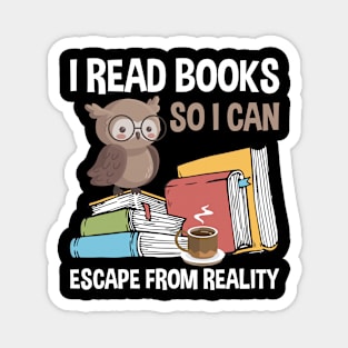 I Read Books Magnet