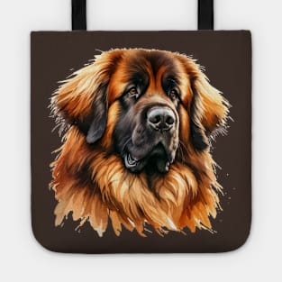 Leonberger Watercolor - Beautiful Dog Tote