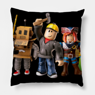 Roblox Game Pillows Teepublic - firefighter video roblox games