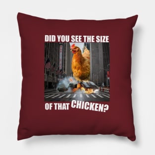 Big chicken! Pillow