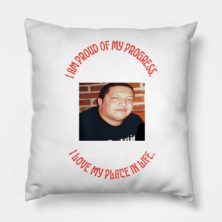 Sal Vulcano Progress Meme Pillow