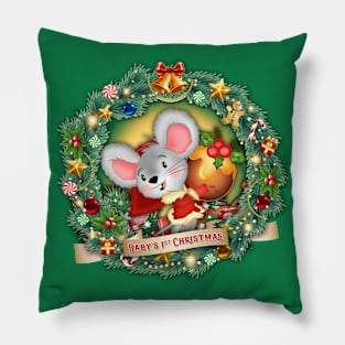 baby's 1 st christmas Pillow