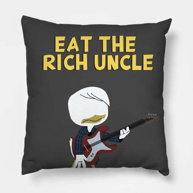 Eat the Rich Uncle Pillow by Geeky Girl Experience 