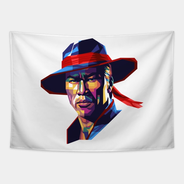 Kung Lao Mortal Kombat Tapestry by ESENTIAL-AF