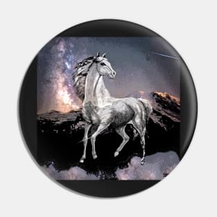 Horse: Live Free or Die Pin