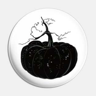 Dark Halloween Pumpkin Pin