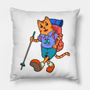 Casual cat hikes - Hiking Pillow