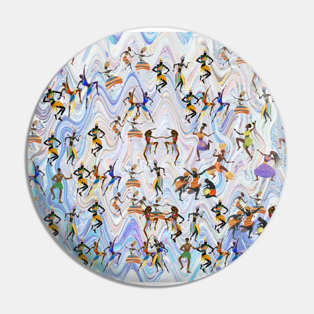 African Carnival V1 Pin by walil designer
